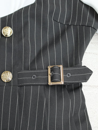 Preppy Line ネクタイ付きワンピース