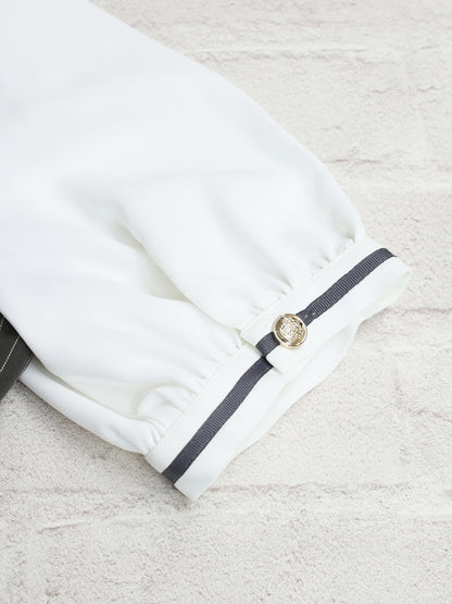 Preppy Line ネクタイ付きワンピース