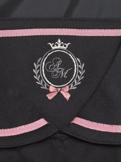 Chouchou Check セットアップ風セーラーワンピース