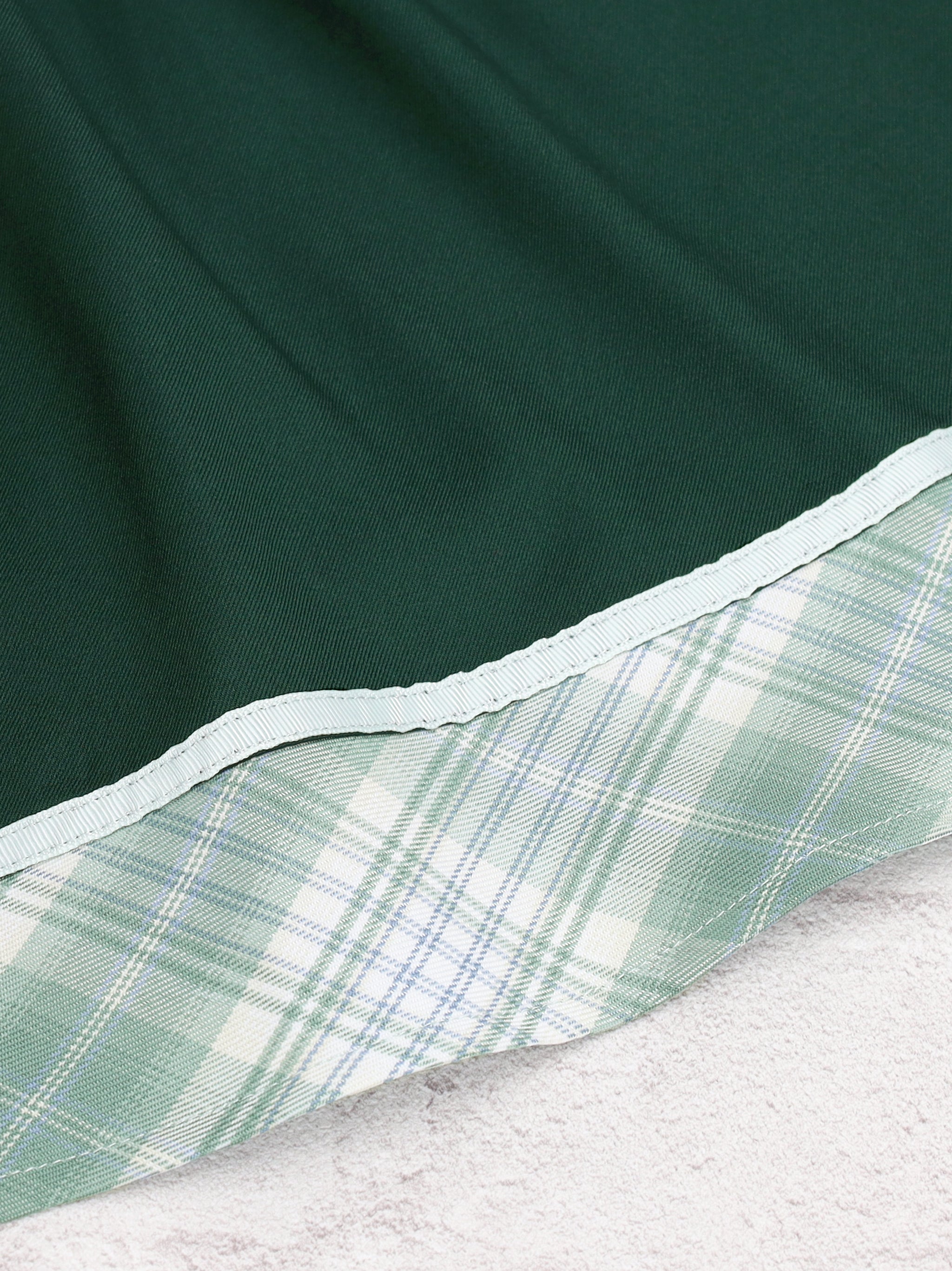 Chouchou Check セットアップ風セーラーワンピース