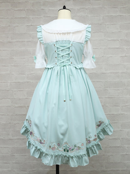 【メンバーズセール対象】Mermaid Jewel フィッシュテールワンピース