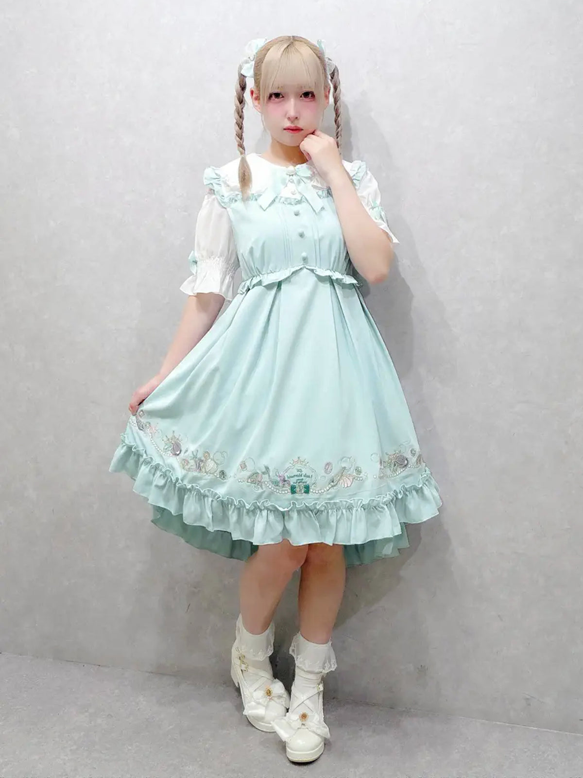 メンバーズセール対象】Mermaid Jewel フィッシュテールワンピース 
