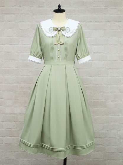 Nobie Crest ミドル丈ワンピース ミントグリーン（Mint Green） FREE ｜Amavel（アマベル）公式サイト