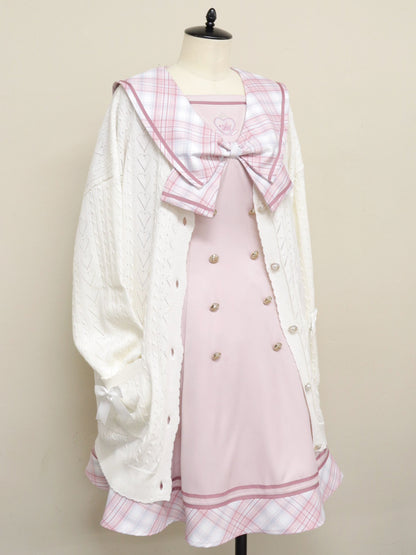 Candy Ribbon セーラーワンピース