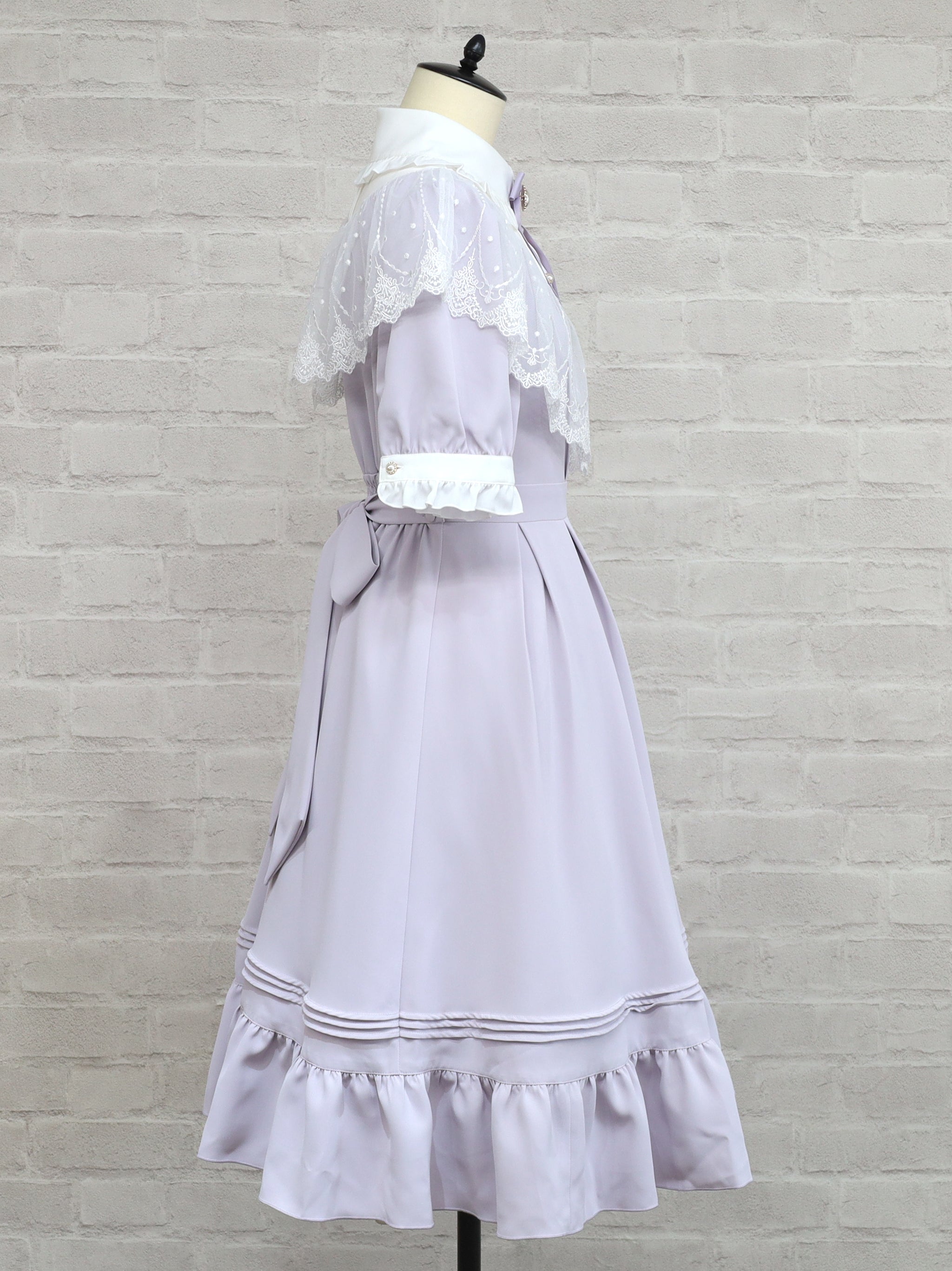 Amavel Pretty Flower ケープワンピース ラベンダー Classical Flower レースケープワンピース – Amavel（アマベル）公式サイト
