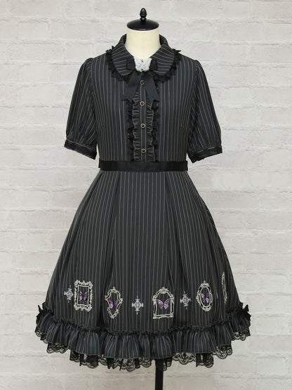 Phantom Butterfly フリルワンピース チャコール（Charcoal） FREE ｜Amavel（アマベル）公式サイト