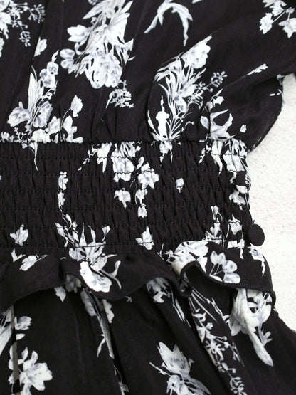 Floral Pattern ロングワンピース ｜Amavel（アマベル）公式サイト