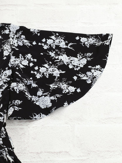 Floral Pattern ロングワンピース ｜Amavel（アマベル）公式サイト