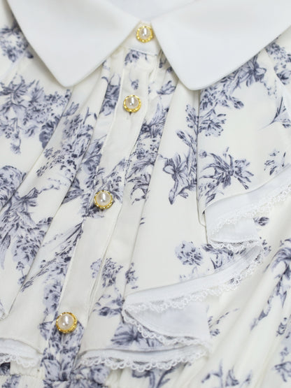 Floral Pattern ロングワンピース ｜Amavel（アマベル）公式サイト