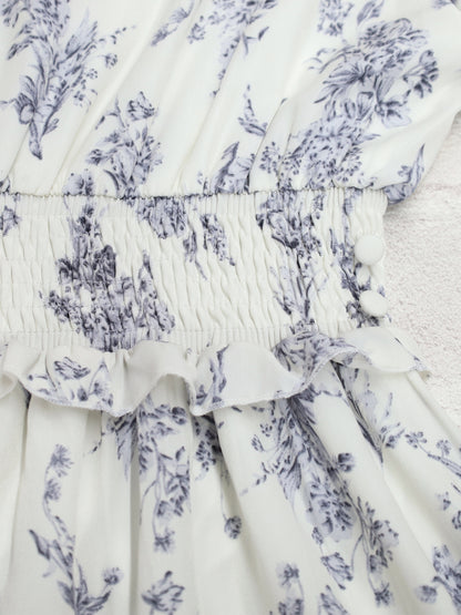 Floral Pattern ロングワンピース ｜Amavel（アマベル）公式サイト