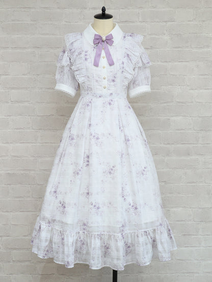 Girly Flower ロング丈ワンピース ラベンダー（Lavender） FREE ｜Amavel（アマベル）公式サイト
