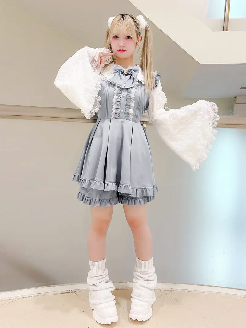 Princess Sleeves 袖2WAYセットアップ サックス（SaxeBlue） FREE ｜Amavel（アマベル）公式サイト