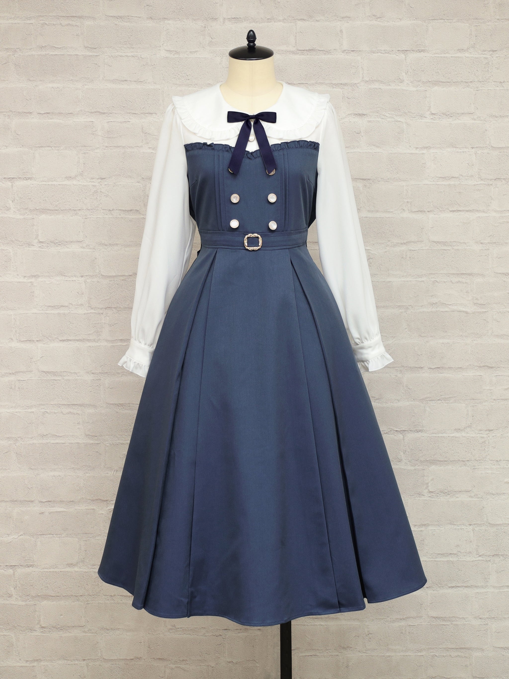 Amavel Classical Lady ワンピース ブルー Graceful Lady クラシカルワンピース – Amavel（アマベル）公式サイト