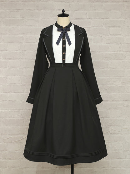 Gentle Chic レイヤードワンピース