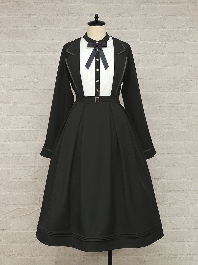Gentle Chic レイヤードワンピース