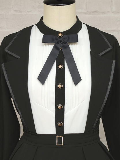 Gentle Chic レイヤードワンピース