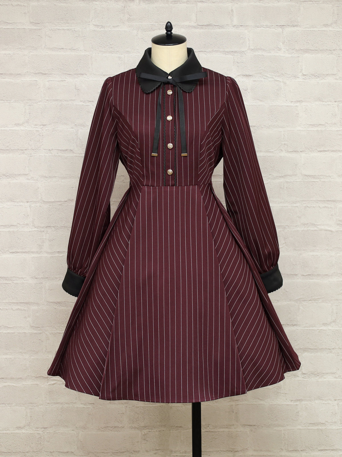College Stripe ワンピース