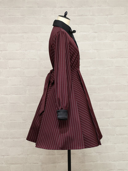 College Stripe ワンピース