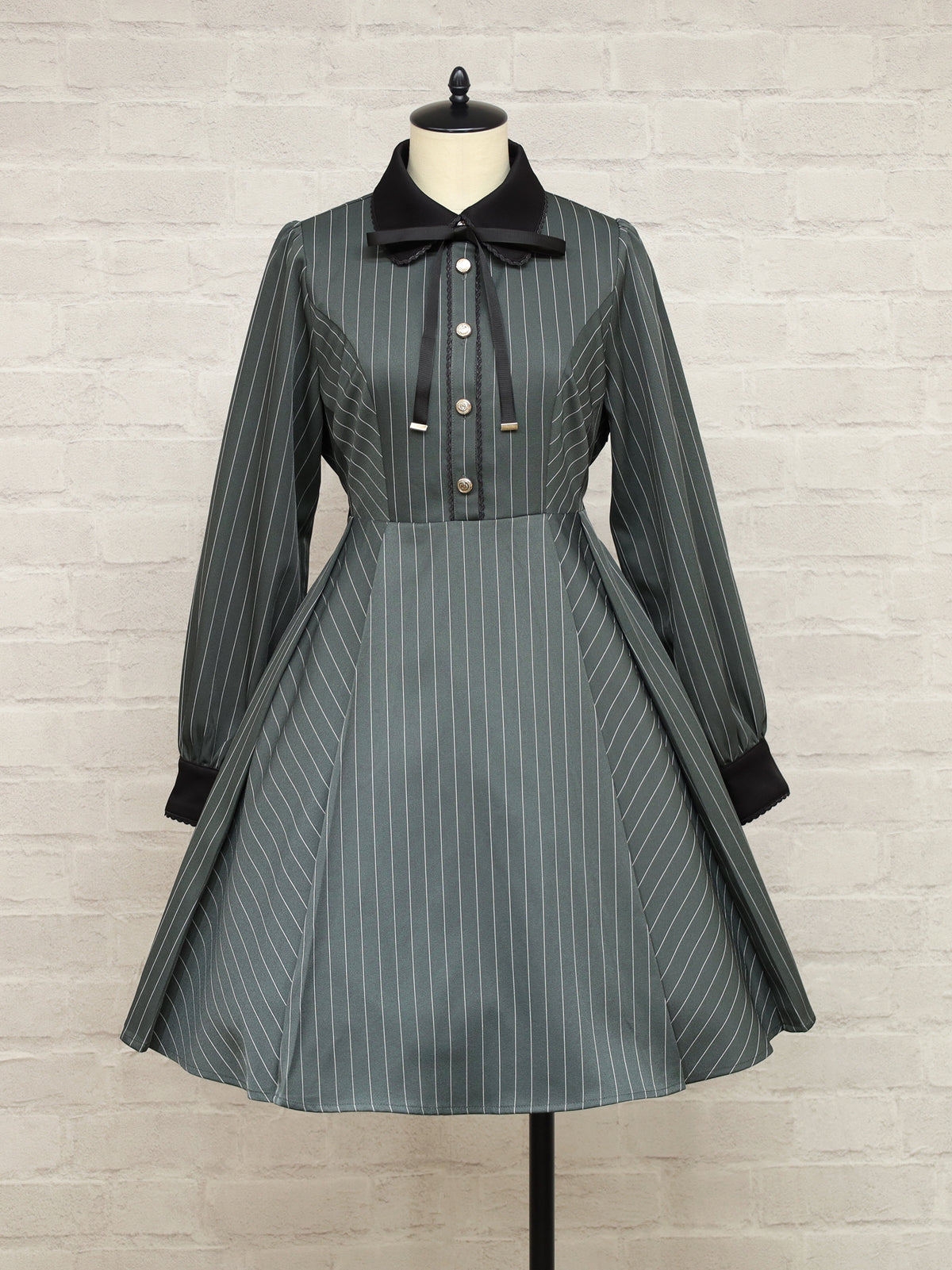 College Stripe ワンピース