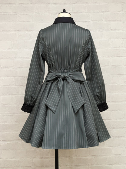 College Stripe ワンピース