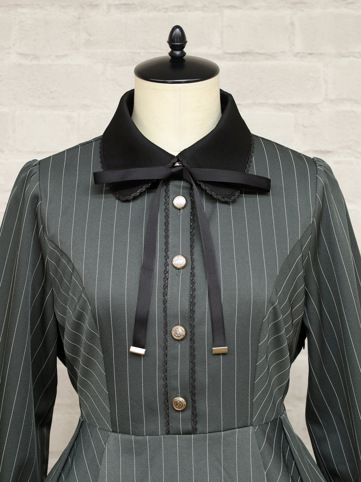 College Stripe ワンピース