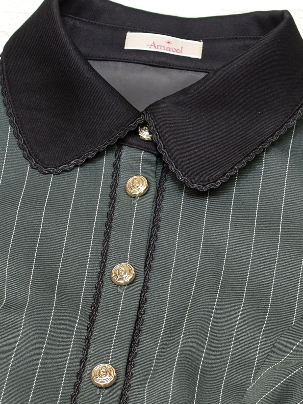 College Stripe ワンピース