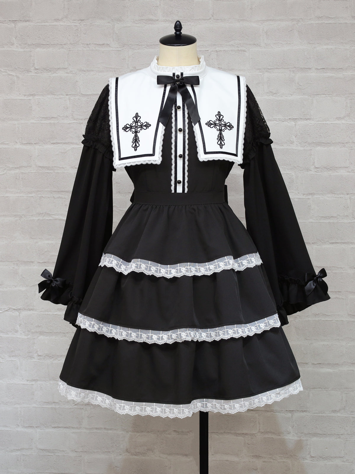 Sacred Cross レースワンピース ブラック（Black） FREE ｜Amavel（アマベル）公式サイト