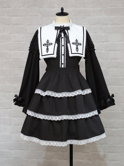 Sacred Cross レースワンピース ブラック（Black） FREE ｜Amavel（アマベル）公式サイト