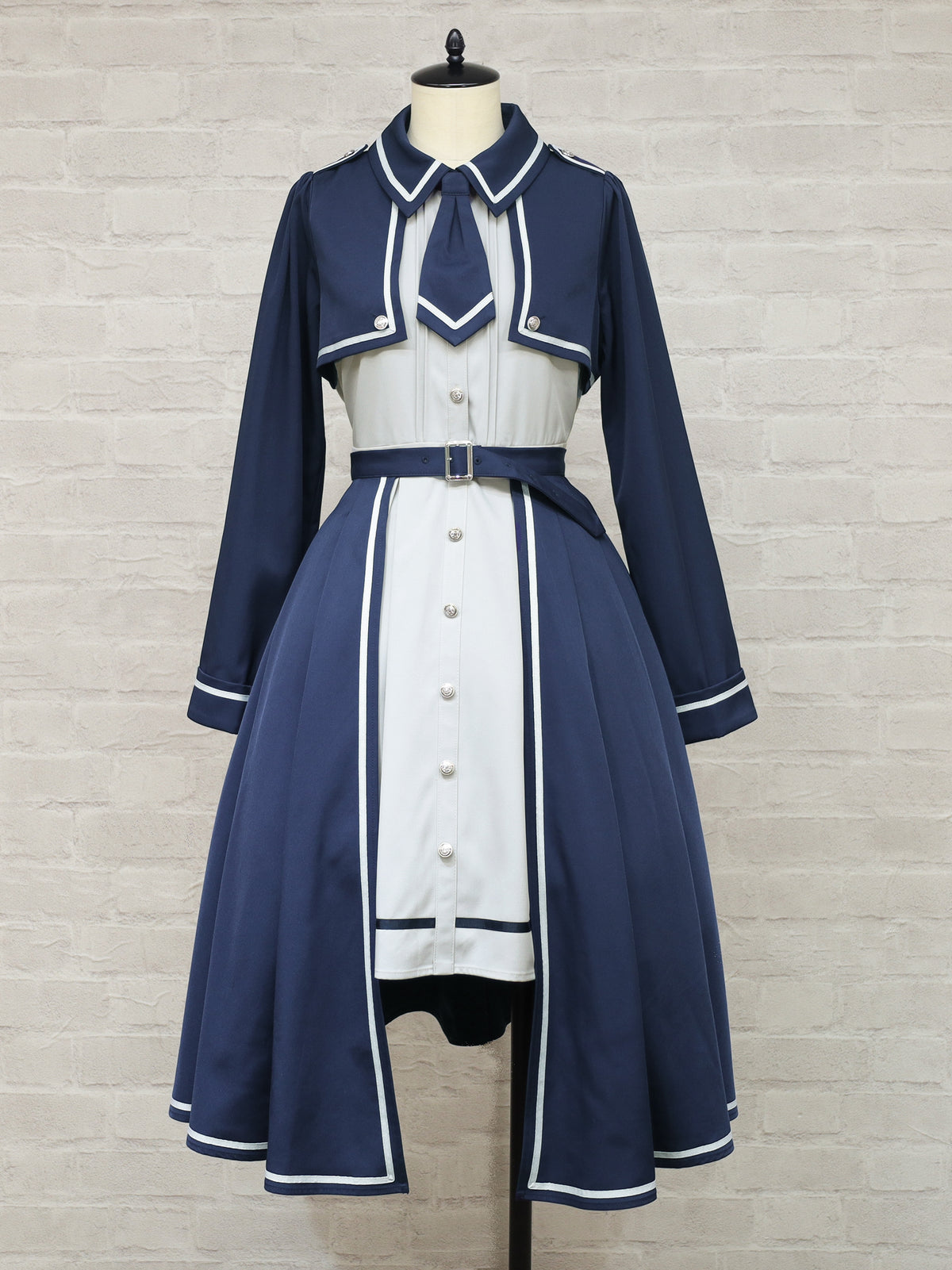 Brave Heart 巻きスカート付きワンピース ネイビー（Navy） FREE ｜Amavel（アマベル）公式サイト