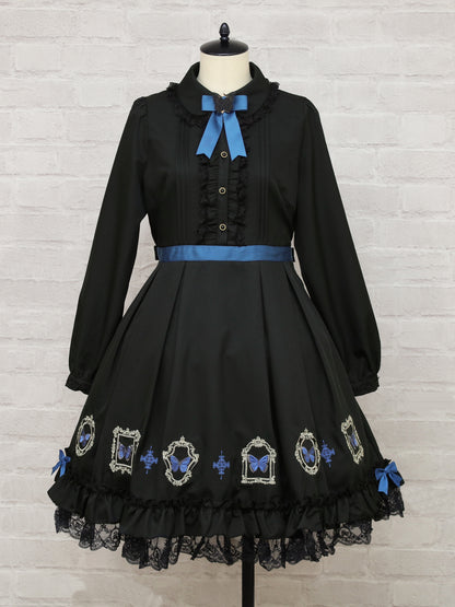 Phantom Butterfly フリルワンピース ブラック（Black） FREE ｜Amavel（アマベル）公式サイト