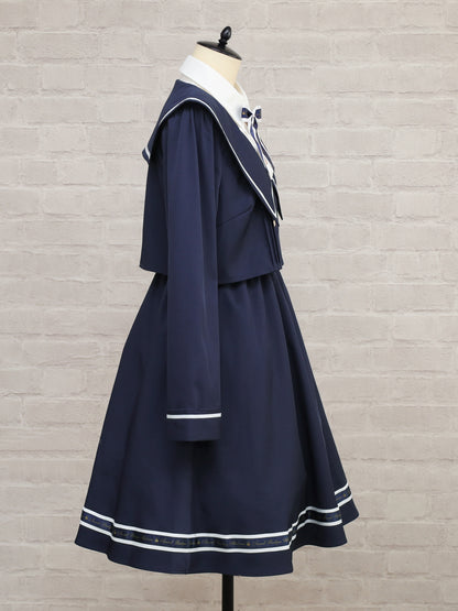 Classic Sailor セットアップ風ワンピース ｜Amavel（アマベル）公式サイト