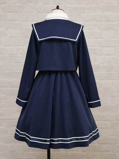 Classic Sailor セットアップ風ワンピース ｜Amavel（アマベル）公式サイト