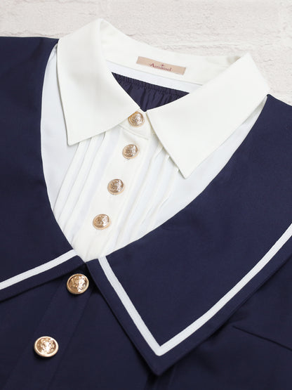 Classic Sailor セットアップ風ワンピース ｜Amavel（アマベル）公式サイト