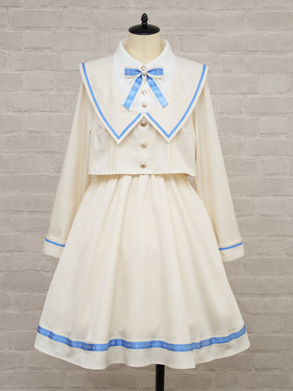 Classic Sailor セットアップ風ワンピース アイボリー（Ivory） FREE ｜Amavel（アマベル）公式サイト