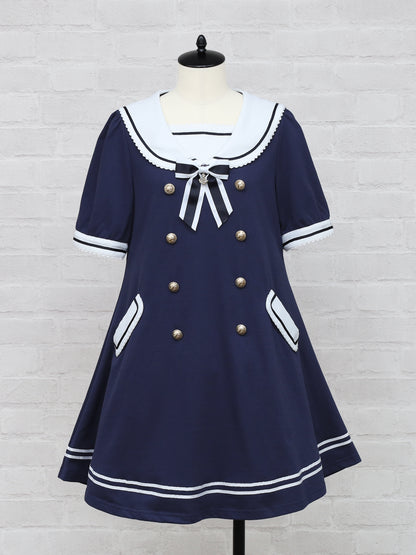 Marchen Marine Aラインワンピース ネイビー（Navy） FREE ｜Amavel（アマベル）公式サイト