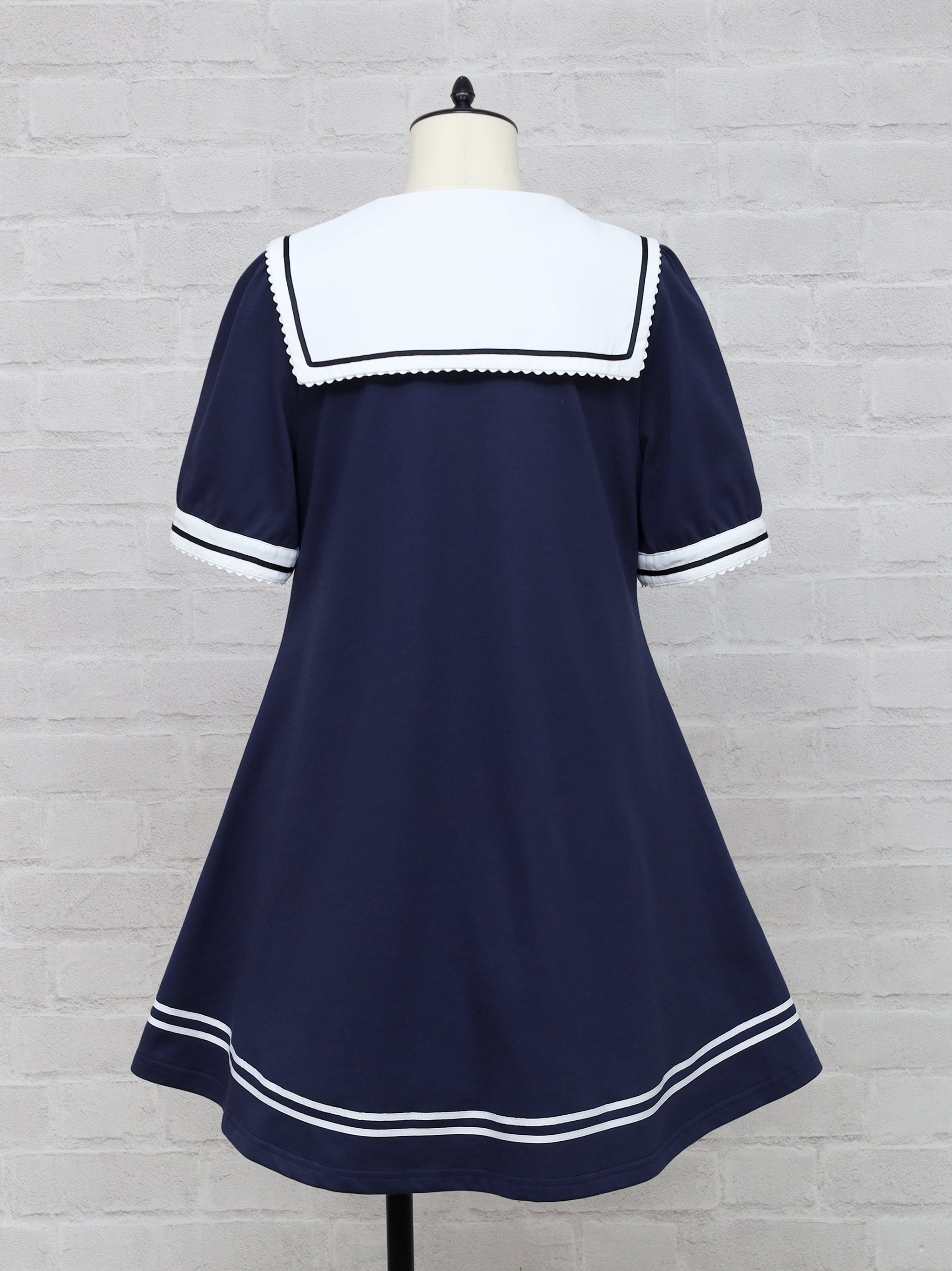 メンバーズセール対象】Marchen Marine Aラインワンピース – Amavel