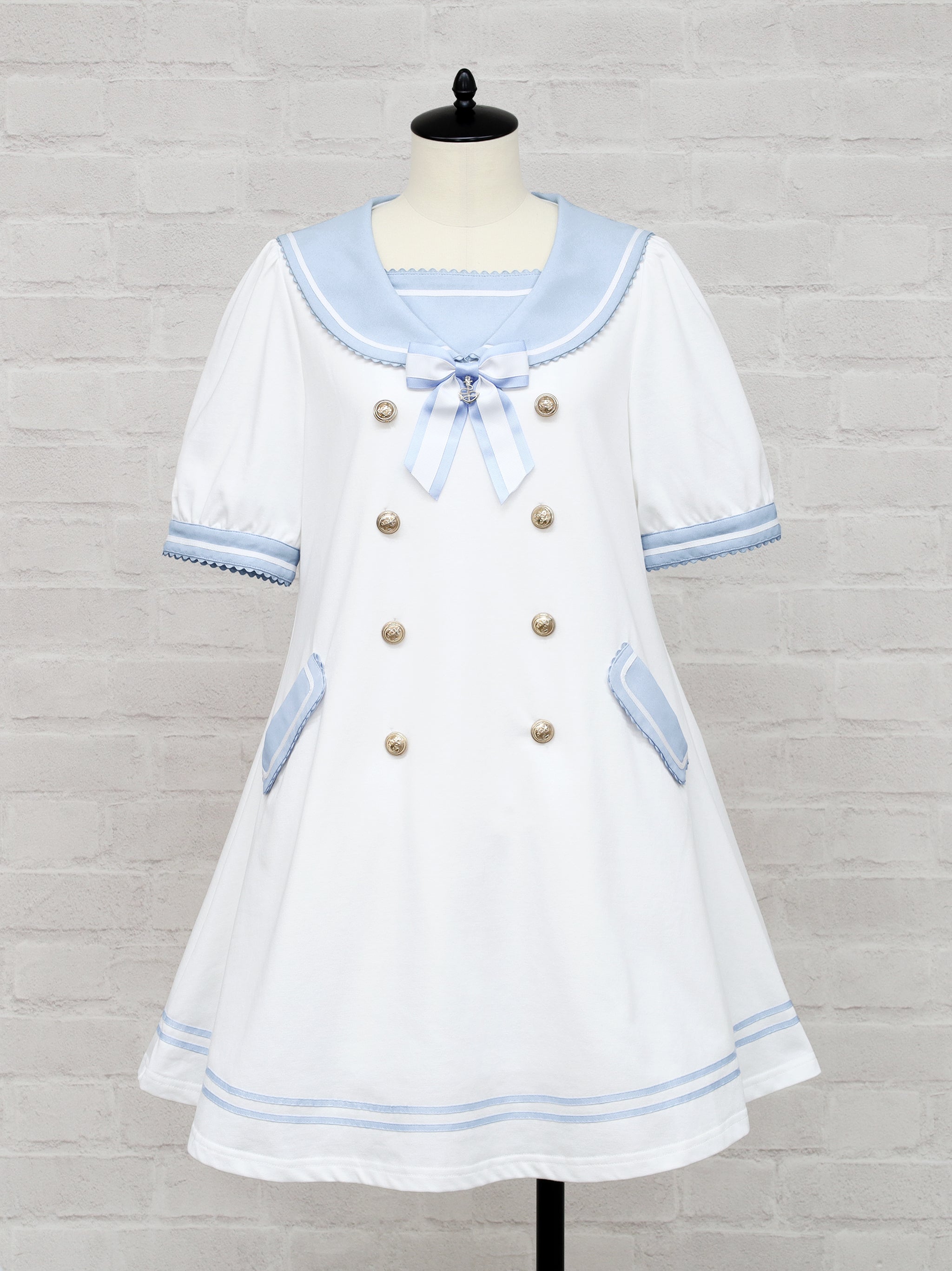 メンバーズセール対象】Marchen Marine Aラインワンピース – Amavel