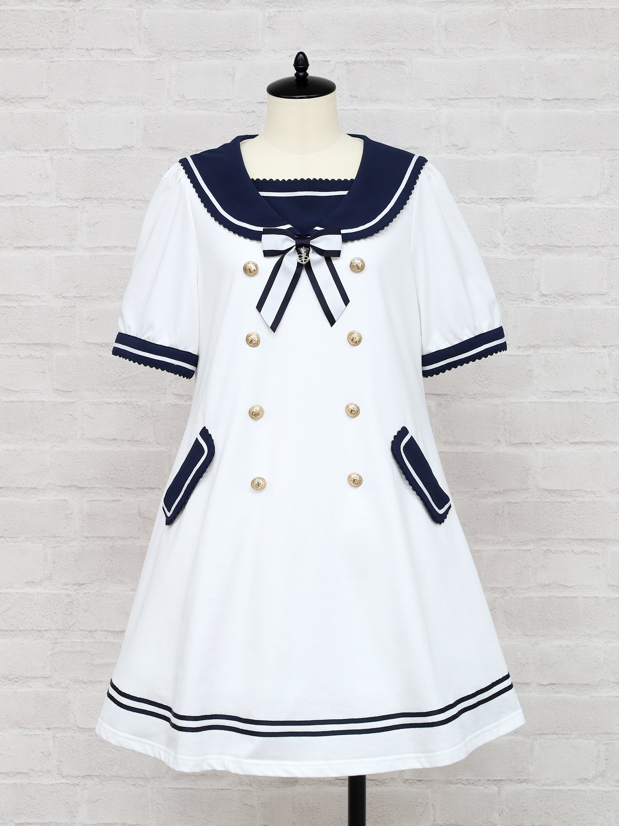 Marchen Marine Aラインワンピース アイボリー（Ivory） FREE ｜Amavel（アマベル）公式サイト