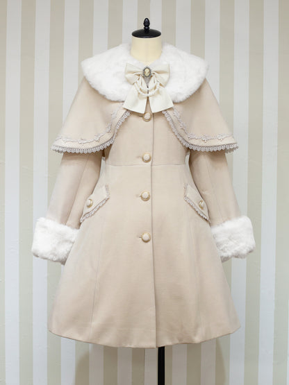 Antique Doll ケープロングコート