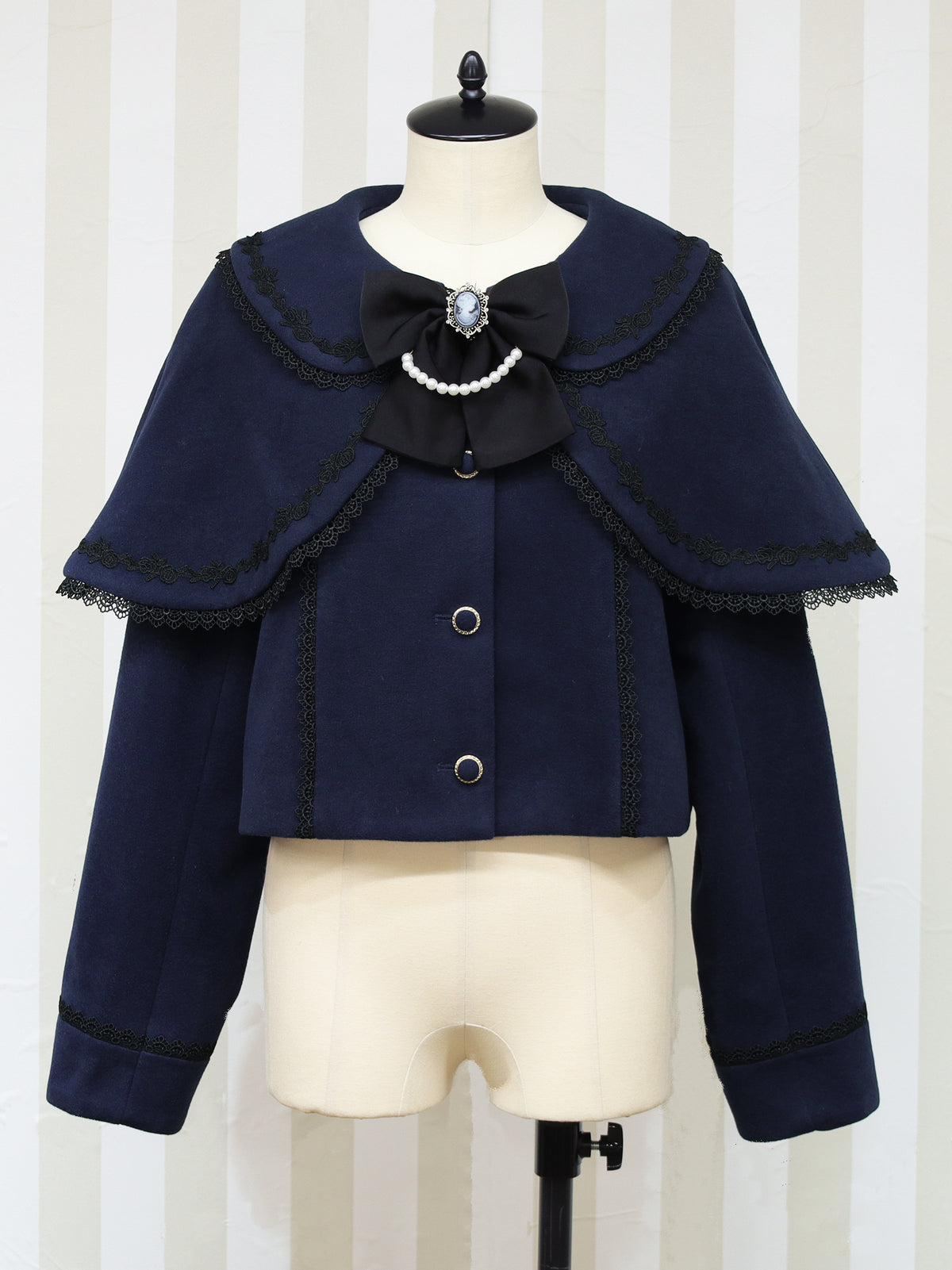 Antique Doll ケープショートコート
