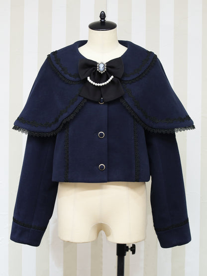 Antique Doll ケープショートコート