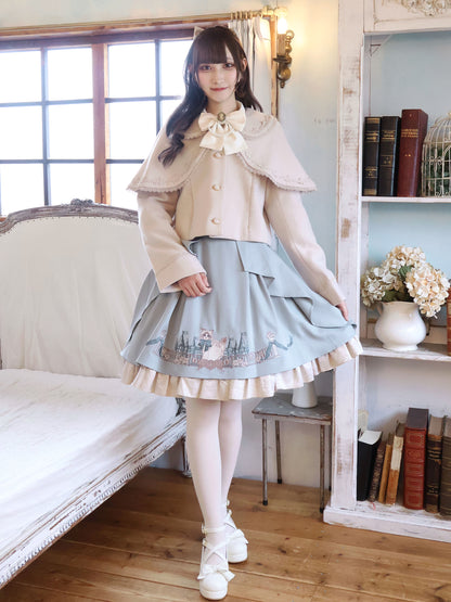 Antique Doll ケープショートコート