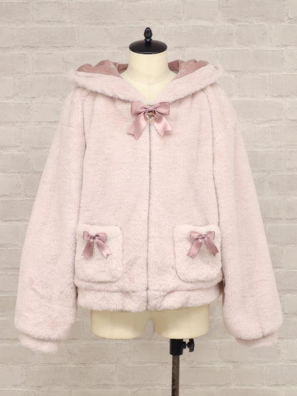 【2Buy10%除外】うさみみファーブルゾン ｜Amavel（アマベル）公式サイト