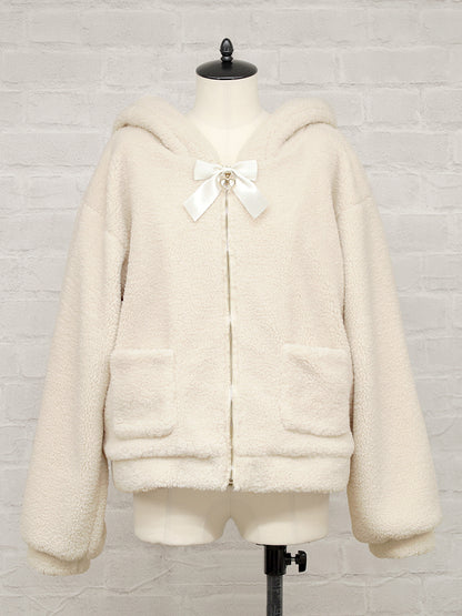【2Buy10%除外】くまみみボアブルゾン ｜Amavel（アマベル）公式サイト