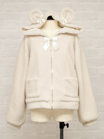 【2Buy10%除外】くまみみボアブルゾン ｜Amavel（アマベル）公式サイト