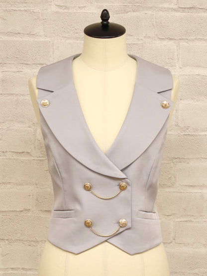 Stately Emblem ベスト グレー（Gray） FREE ｜Amavel（アマベル）公式サイト