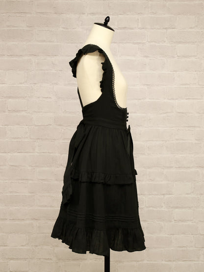 Marchen Cotton フリルエプロン ｜Amavel（アマベル）公式サイト