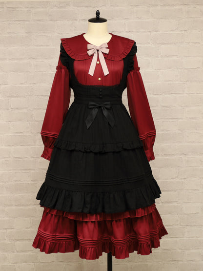 Marchen Cotton フリルエプロン ｜Amavel（アマベル）公式サイト