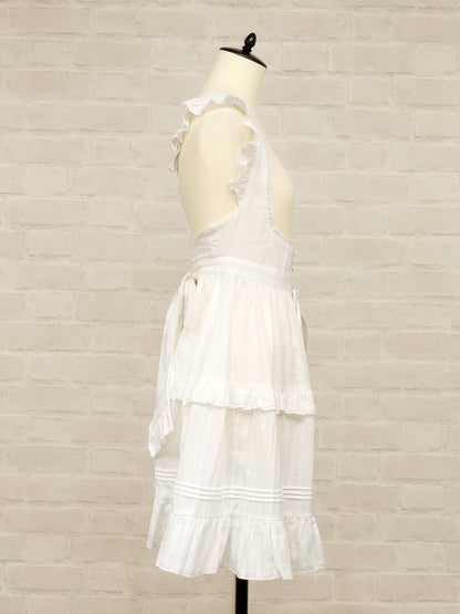 Marchen Cotton フリルエプロン ｜Amavel（アマベル）公式サイト