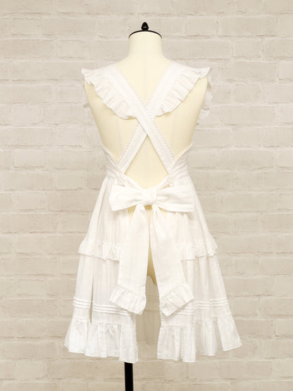 Marchen Cotton フリルエプロン ｜Amavel（アマベル）公式サイト